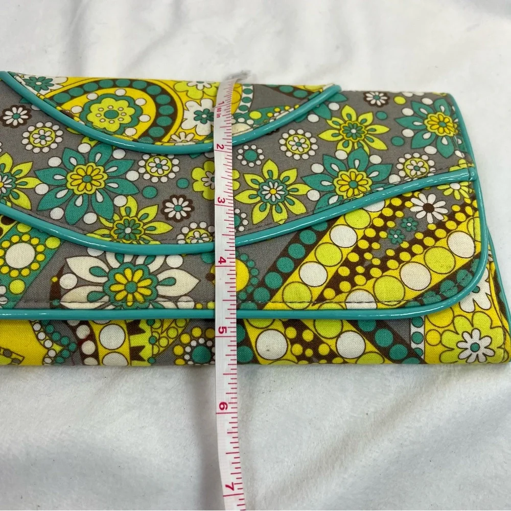Vera Bradley Lemon Parfait Clutch Wallet